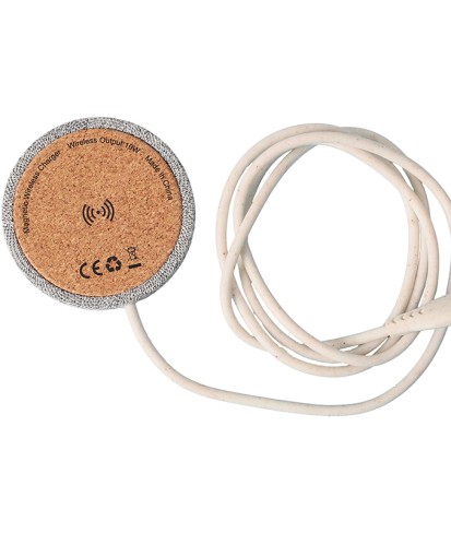 COSMO - RPET & Cork Wireless Charger